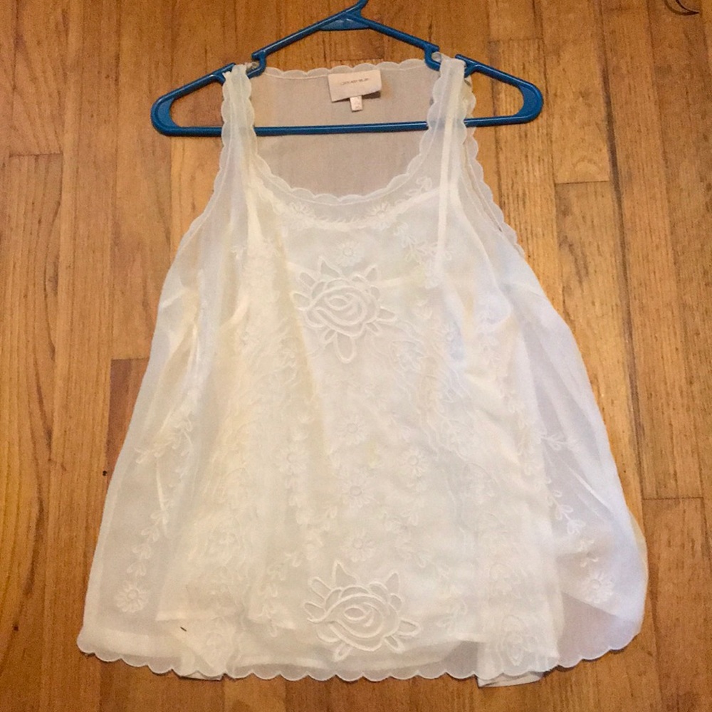 From Stitchfix Embroidered Flowy Top